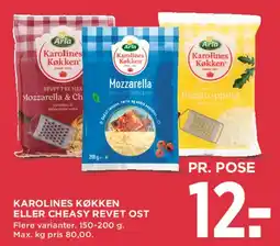 MENY Karolines Køkken / Cheasy revet ost tilbud