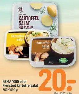 REMA 1000 REMA 1000 eller Flensted kartoffelsalat tilbud