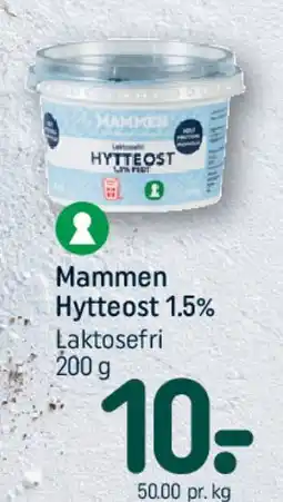 REMA 1000 Mammen Hyttest 1,5% (laktosefri) tilbud