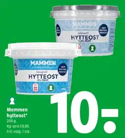 Coop 365 Mammen hyttost tilbud