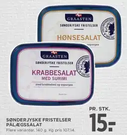 MENY Sønderjyske Fristelser pålægssalat tilbud