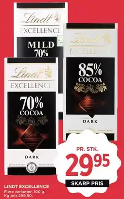 MENY Lindt Excellence tilbud