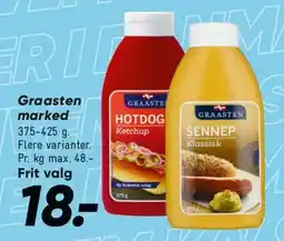 Bilka Graasten marked - hotdog/sennepsflasker tilbud