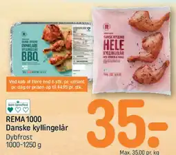 REMA 1000 REMA1000 Danske kyllingelår tilbud
