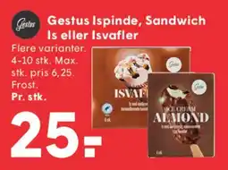 SPAR Gestus Ispinde, Sandwich eller Isvafler tilbud