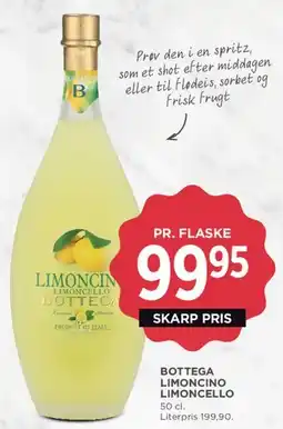 MENY Bottega Limoncino (Limoncello) tilbud