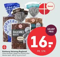 SPAR Kohberg Velsmag Rugbrød tilbud