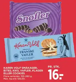 MENY Snøfler / Karen Volf småkager tilbud
