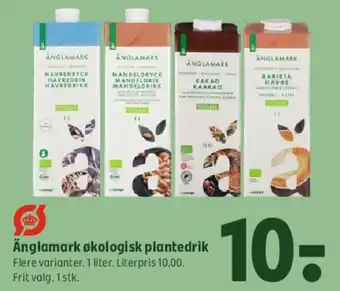 Coop 365 Änglamark økologisk plantedrik tilbud