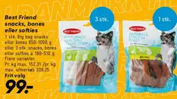 Bilka Best Friend snacks (bones / softies) tilbud