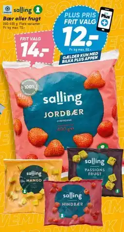 Bilka salling frosne bær - Jordbær tilbud