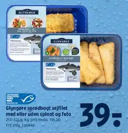 Coop 365 Glyngøre sprødbagt sejfilet (med eller uden spinat & feta) tilbud