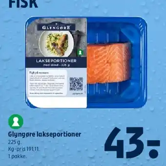 Coop 365 Glyngøre lakseportioner tilbud