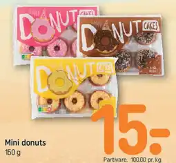 REMA 1000 Mini donuts tilbud