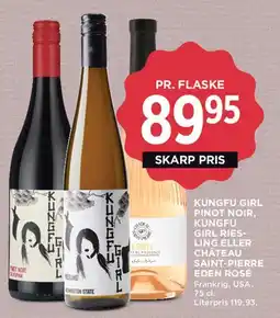 MENY KungFu Girl / Château Saint-Pierre Eden Rosé (udvalgte) tilbud
