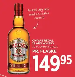 MENY Chivas Regal 12 års whisky tilbud