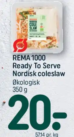 REMA 1000 REMA1000 Ready To Serve Nordisk coleslaw tilbud