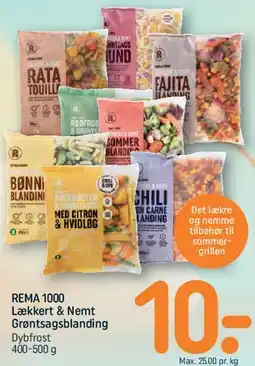 REMA 1000 REMA 1000 Lækkert & Nemt Grøntsagsblanding tilbud