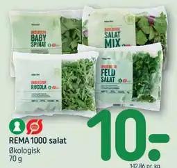 REMA 1000 REMA1000 salat (økologisk) tilbud