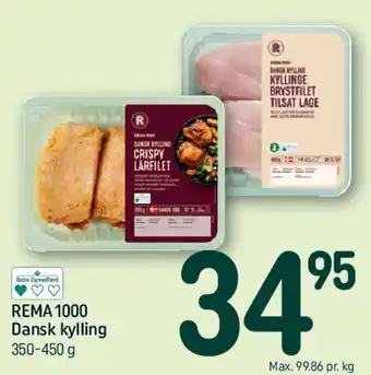 REMA 1000 Dansk kylling tilbud