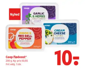 Coop 365 Coop flødeost* tilbud