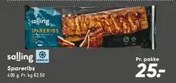 Bilka Salling spareribs tilbud