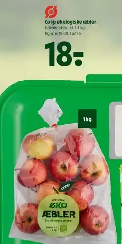 Coop 365 Coop økologiske æbler tilbud