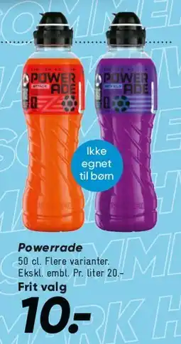Bilka Powerade tilbud