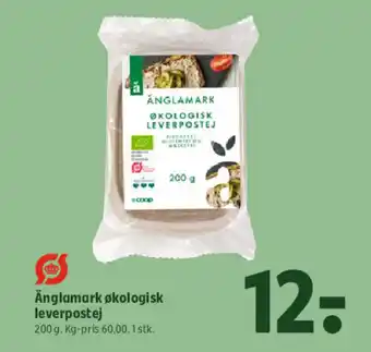 Coop 365 Änglamark økologisk leverpostej tilbud