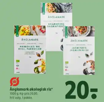 Coop 365 Änglamark økologisk ris* tilbud