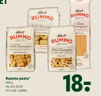 Coop 365 Rummo pasta* tilbud