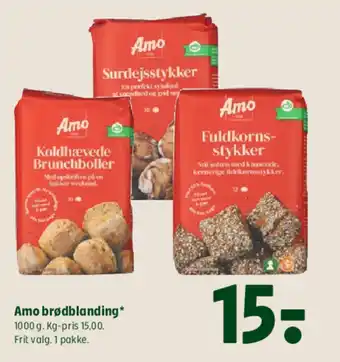 Coop 365 Amo brødblanding tilbud