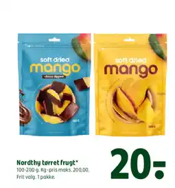 Coop 365 Nordthy tørret frugt* tilbud