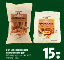 Coop 365 Dan Cake croissanter eller pandekager* tilbud