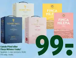 Coop 365 Conde Pinel eller Finca Milena i boks tilbud