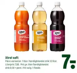 Coop 365 Xtra! saft tilbud