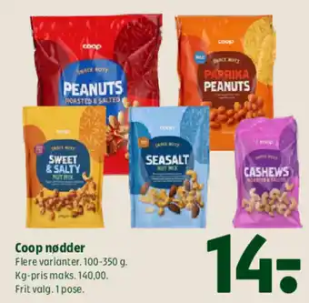 Coop 365 Coop nødder tilbud