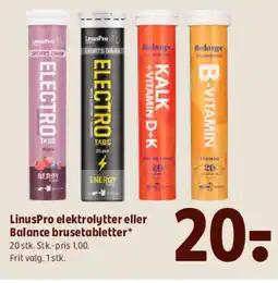 Coop 365 LinusPro elektrolytter eller tilbud