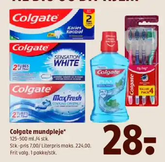 Coop 365 Colgate mundpleje tilbud