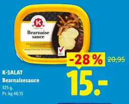 Lidl K-SALAT Bearnaisesauce tilbud