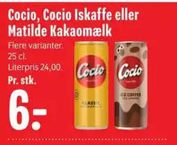 Min Købmand Cocio, Cocio Iskaffe eller Matilde Kakaomælk tilbud
