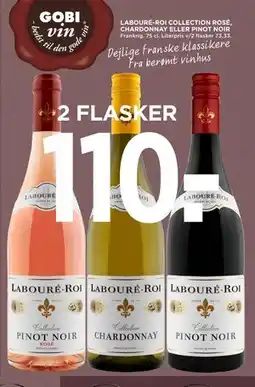 MENY LABOURÉ-ROI COLLECTION ROSÉ, CHARDONNAY ELLER PINOT NOIR tilbud