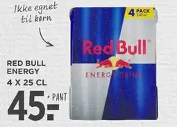 MENY RED BULL ENERGY tilbud