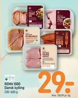 REMA 1000 REMA 1000 Dansk kylling tilbud