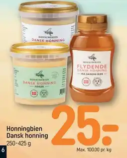 REMA 1000 Honningbien Dansk honning tilbud