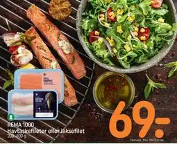 REMA 1000 REMA 1000 Havtaskefileter eller laksefilet tilbud