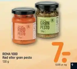 REMA 1000 REMA 1000 Rød eller grøn pesto tilbud