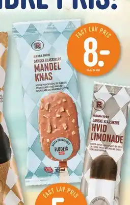 REMA 1000 REMA 1000 DANSKE KLASSIKERE MANDEL KNAS tilbud