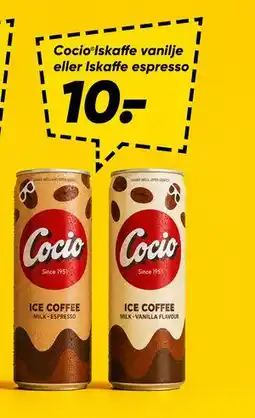 Bilka Cocio Iskaffe vanilje eller Iskaffe espresso tilbud