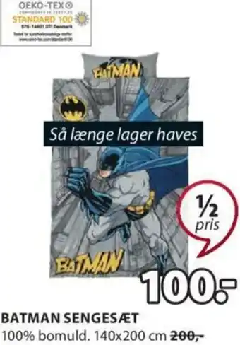 Batman Sengesæt 140x200 cm